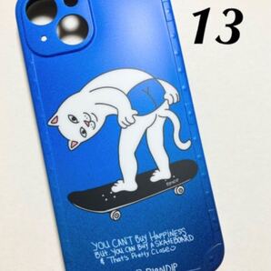 iPhone 13ソフトケース RIPNDIP スケボー