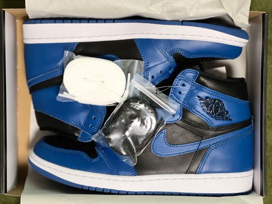 ヤフオク! -「nike air jordan 1 og blue」の落札相場・落札価格