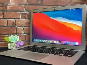 【良品♪】MacBook Air 2014 (A1466)[Core i5(4260U)1.4Ghz/RAM:4GB/SSD:256GB/13インチ]Big Sur インストール済