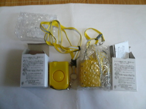  light attaching personal alarm 4 point set unused goods 