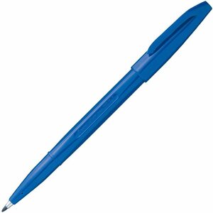 ぺんてる 水性ペン サインペン S520-CD 青 10本セット