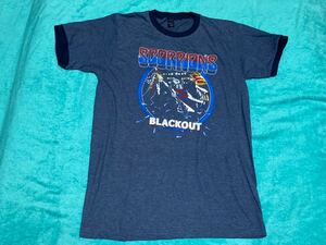 SCORPIONS スコーピオンズ Tシャツ M バンドT ロックT リンガー トリム Blackout Love at First Sting Lovedrive