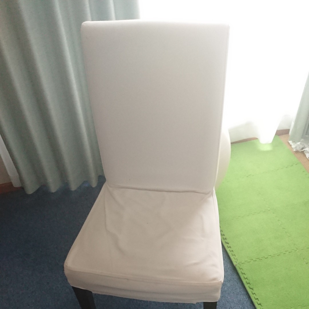 IKEA ダイニングチェア ODGER オドゲル レッド 2脚セット 新品同様