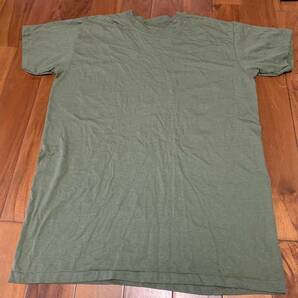 沖縄 米軍放出品 USMC MARINE 半袖 Tシャツ トレーニング ランニング 筋トレ スポーツ OD MEDIUM (管理番号BC24)の画像1