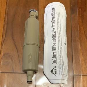 沖縄 米軍放出品 実物 Inline MicroFilter-Instructions フィルター (管理番号DE7)