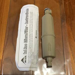 沖縄 米軍放出品 実物 Inline MicroFilter-Instructions フィルター (管理番号DE8)