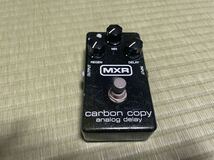 MXR CARBON COPY Analog Delay アナログディレイ 使用感有り ネジ一本欠品 エフェクター 1円スタート_画像1