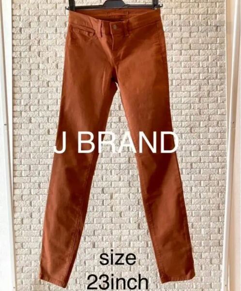 インポート J BRAND ローライズスキニーパンツ 23インチ