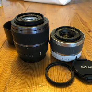 Nikon 1 10-30mm 30-110mm レンズ2本