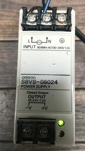 通電確認済　OmRon S8VS-06024/ED2 POWER SUPPLY