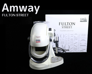 Amway FULTON STREET アムウェイ フルトンストリート カプセルマシン エスプレッソ式 電気コーヒー沸器 高圧 低圧 抽出 003JFHK35