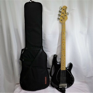 1 jpy ~ ERNIE BALL MUSICMAN StingRay5 5 string electric bass soft case attached Junk * including in a package un- possible y127-1370155s[Y commodity ]