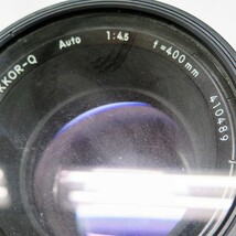 1円～ Nikon ニコン NIKKOR-Q Auto 400mm F4.5 超望遠レンズ ※同梱不可 y136-1383395t【Y商品】_画像7