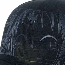 ニューエラ　ワンピース　ルフィ　フェイス　アニメ　マンガ　NEWERA　59FIFTY　ブラック　黒　7 7/8　62.5cm 　新品　_画像3