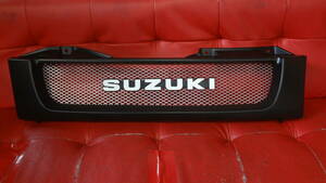  cheap selling up [ limited goods!!]SUZUKI Classic Logo reissue JB23 Jimny for classic type mesh mat black grill new goods 