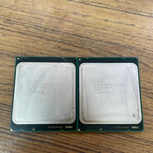 サーバー用CPU Intel Xeon E5-1603 SR0L9 2.80GHz 中古動作品2枚