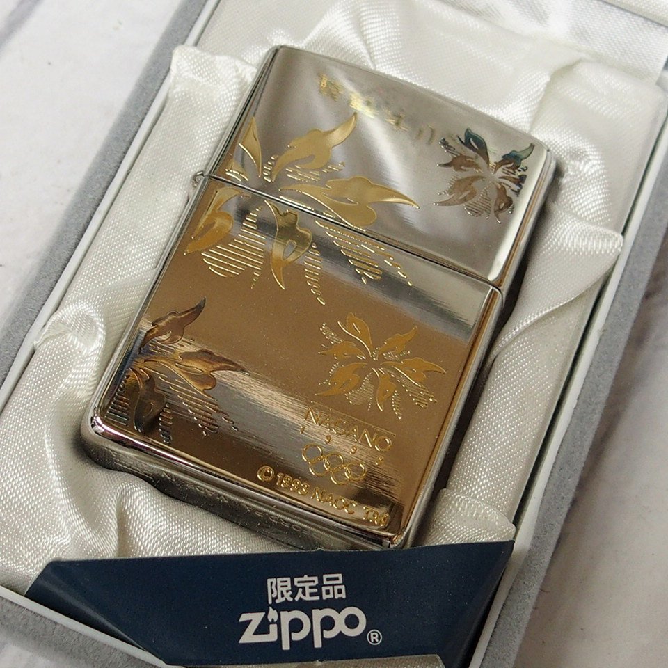 早い者勝ち★zippo 長野オリンピックGeorgia 1998年