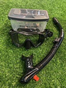  новый товар SCUBAPRO( Scubapro ) TRINIDAD MASK дайвинг свободный дайвинг маска snorkel combo чёрный 