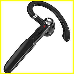 ★色:ブラック★ ミュート機能 マイク内蔵 ワイヤレス イヤホン 片耳Bluetooth 耳掛け式 左右耳兼用 ヘッドセット Bluetooth