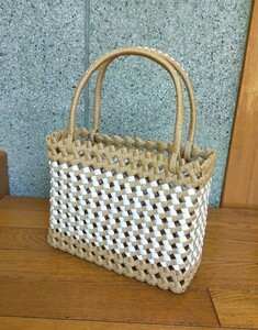 クラフトバッグ かごバッグ