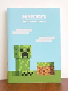 新品＆即決◎Minecraft（マインクラフト） B5ノート 【クリーパー　エンダーマン 】ケイカンパニー MCT-B5-BL 　マイクラ　made in japan