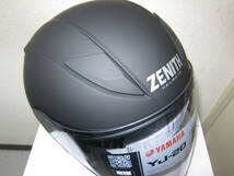 送料無料・新品☆ヤマハヘルメット YJ-20 ZENITH ラバートーンブラック Lサイズ☆_画像3