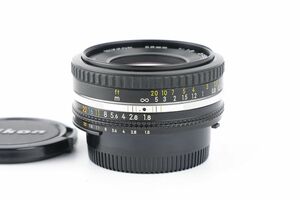 00069cmrk Nikon Ai NIKKOR 50mm F1.8S Ai-S 単焦点 標準 パンケーキレンズ ニコン Fマウント