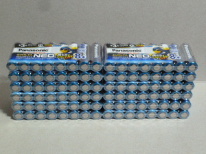 (55) パナソニック　エボルタネオ　アルカリ乾電池　単3形96本
