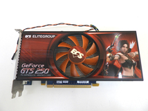 ECS ELITEGROUP グラフィックカード GeForce GTS250 512MB 動作未確認 ジャンク扱い_画像1