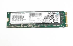SAMSUNG MZNTE128HMGR-00000CFD 128GB M.2対応 SATA SSD 動作品 即決 送料無料