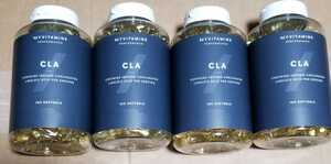 【送料無料】マイプロテイン CLA（共役リノール酸） 720カプセル（180カプセル×4瓶）◆MYPROTEIN筋トレ脂肪燃焼サプリメント