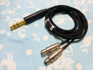 AUDEZE LCD 2 3 4 XC シリーズ Meze Audio Empyrean 7N OCC 純銅 八芯 6.3mm 標準 プラグ 130cm NP3X-B Neutrik ( 4.4mm5極 3.5mm3極 可能