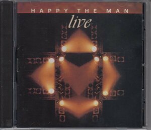 【貴重絶頂期LIVE】HAPPY THE MAN / LIVE（輸入盤CD）