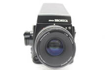 ★良品★ ゼンザブロニカ Zenza Bronica GS-1 ZENZANON-PG 100mm F3.5 6×7 フィルムバック 中判カメラ ボディレンズセット M625_画像2