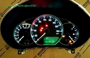 【訳あり・ジャンク品】トヨタ ラクティス・ヴィッツ・トレジア用 LED打替・液晶反転 スピードメーター