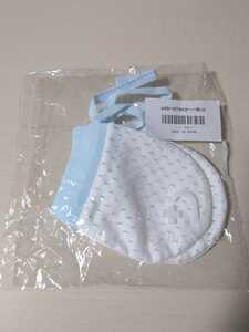 plusnao plus nao newborn baby for summer mitten . mitten blue new goods unopened 