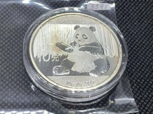 30グラム 99.9％純銀 2017年 (新品) 中国「パンダ」シルバーコイン インゴット 高純度 購入 金地金