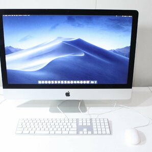 HK2【中古】 apple iMac A1419 27インチ Late2013 MacOS High Mojave/Corei5 3.2GHz/16GB/NVIDIA GeForce GT755M 1G/HDD1TB 初期化済みの画像1