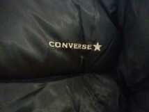 ♪♪CONVERSE★コンバース★Mサイズ★厚手ダウンジャケット★ブラック★ダウン 70%、フェザー 30%★内外ポケット付き★銀刺繍ロゴ入り_画像6