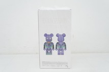 【未開封品】BE@RBRICK エヴァンゲリオン初号機 CHROME Ver.1000％ WORLD WIDE TOUR 3 ベアブリック ワールド ワイド ツアー ※持ち帰りOK_画像1