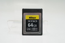 【美品】Nikon ニコン XQDメモリーカード 64GB MC-XQ64G_画像2