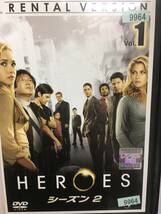 A洋画60 HEROES ヒーローズ シーズン2 Vol.1 第1話~第2話 海外ドラマ マイロ・ヴィンティミリア ヘイデン・パネッティーア_画像1