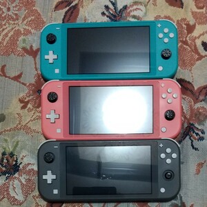 Nintendo Switch lite 3台 ジャンク