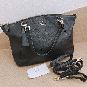 *COACH*本革2wayバッグ