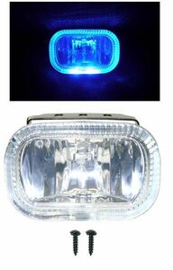 汎用 Gクラス ゲレンデ リアバックランプ 青LEDイカリング 曇りあり お買得品 送料無料