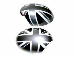 MINI Mini R60 корпус зеркала двери Union Jack чёрный белый бесплатная доставка 