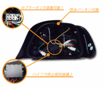 BMW L7 7シリーズ E38 セダン用 95y-02y LED スモーク コンビ テールランプ 左右セット リア テール リヤ テールライト 社外 送料無料_画像2