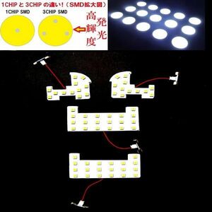 ホンダ フリード GB3 ルームランプ SMD64発 5050chip 白 送料無料