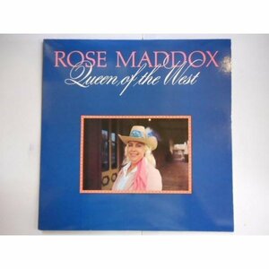 ◎ ローズ・マドックス Rose Maddox / Queen of The West LP エミルー・ハリス参加 Emmylou Harris Country カントリーレコード