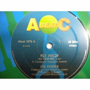 ◎ 希少! ユーロビート 新品12inch Joe Foster / Fly High eurobeat ABeatC アナログレコード12インチ